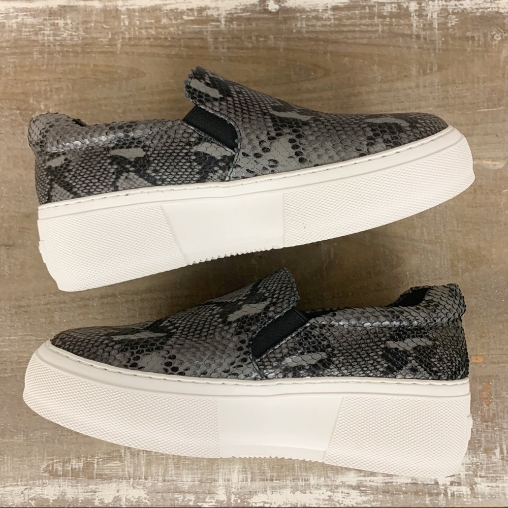 J/Slides Snake Cleo Slip-On Platform Sneakers New - image 7